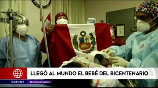 Nace el primer bebé Bicentenario acompañado de la canción “Contigo Perú”