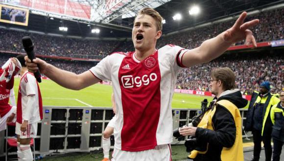 De Ligt empezó su vínculo con Ajax desde que tenía 8 años. (Foto: EFE)