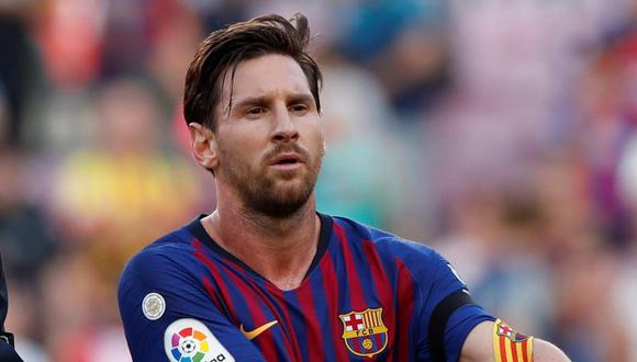 Lionel Messi inició como suplente en el duelo contra Athletic Club (Foto: Reuters).