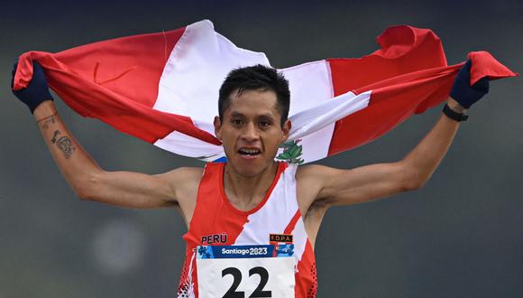 Cristhian Pacheco ganó el oro en los Juegos Panamericanos Santiago 2023 y se consagró como bicampeón de maratón masculina.