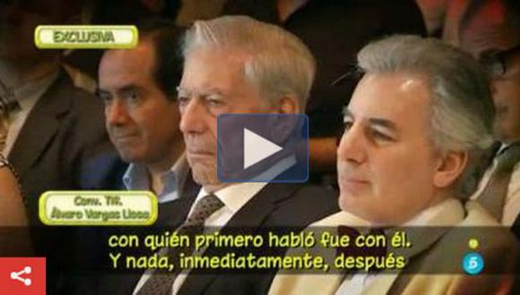 Mario Vargas Llosa: Su hijo Álvaro asegura que no fue una sorpresa la separación porque ya lo sabían. (telecinco.es)