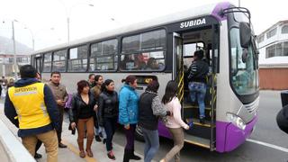 Buses del corredor San Juan de Lurigancho llegarán hasta el Centro de Lima