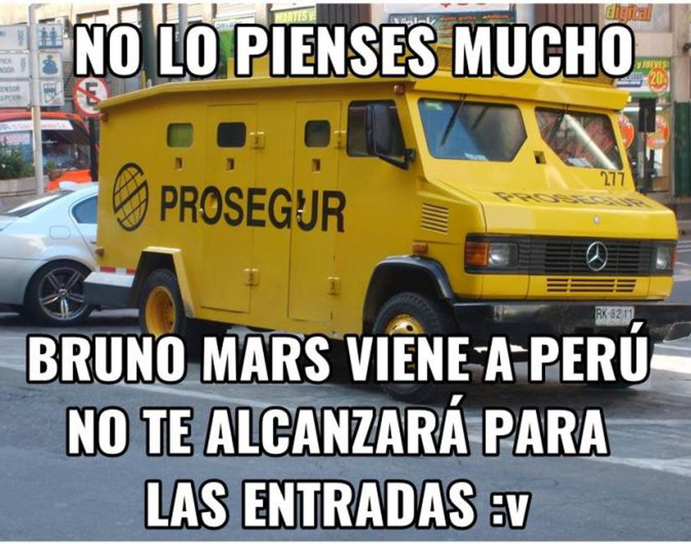 Bruno Mars llega al Perú y lo memes por su concierto no se hicieron esperar. (PopRockPerú)