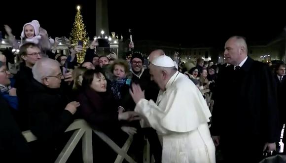 El papa Francisco se enojó nuevamente con una mujer. Foto: Reuters- referencial