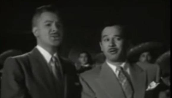 Pedro Infante y Pepe Aguilar compartieron una canción. (Foto: Captura de YouTube)