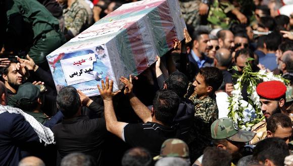 Durante un discurso en el funeral de las víctimas del ataque en Ahvaz, el ministro iraní de Inteligencia explicó que las fuerzas de seguridad han efectuado algunos arrestos. (Foto: EFE)