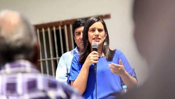 La líder de la izquierda peruana Verónika Mendoza tendría el 11 %. (Foto: Andina)
