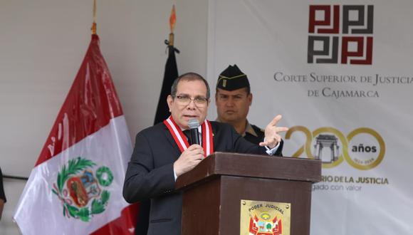 Javier Arévalo critica a malos jueces y fiscales. (Foto: Difusión)