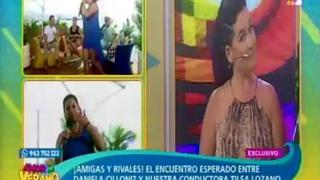 Tilsa Lozano discutió en vivo con Daniela Cilloniz y ella abandonó el set [VIDEO]