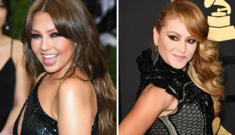 ¿Thalía y Paulina Rubio dejaron de ser rivales? | Foto: AFP