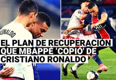 Conoce el trabajo de recuperación que Mbappé ‘copió' de Cristiano Ronaldo