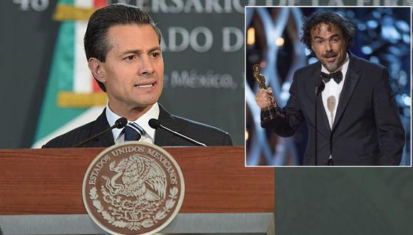 Enrique Peña Nieto a Alejandro González Iñárritu: México trabaja por “mejores condiciones”. (EFE)