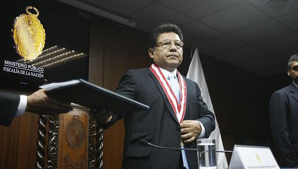 Una más. Fiscal de la Nación, Carlos Ramos Heredia, deberá responder por cargos en su contra. (Martín Pauca)