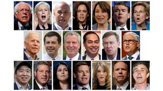 EE.UU.: Los 20 aspirantes que estarán en los primeros debates demócratas | FOTOS