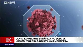 Estudio preliminar reveló que variante británica del coronavirus podría ser más mortífera