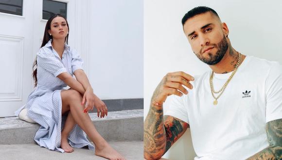 Jota Benz contó anteriormente que al inicio de su relación con Angie Arizaga, ambos desconfiaron mucho. (Foto: Instagram @angiearizaga / @ jotabenz92).