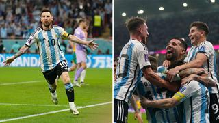 Argentina 2-1 Australia: Revive los goles del partido de octavos de final 