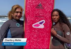 María Fernanda Reyes campeona de longboard: “Mi mamá lo es todo”