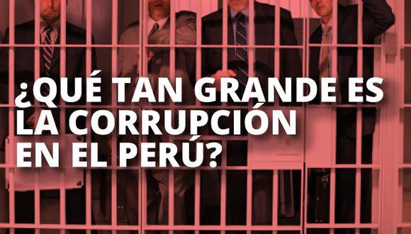 La corrupción es el principal problema del Perú, según INEI. (USI)