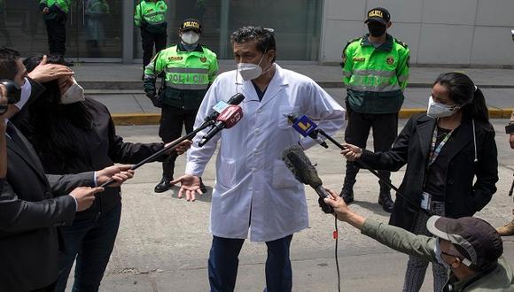 Dr. Germán Málaga, de la Universidad Cayetano Heredia, salpicado por el escándalo de las vacunas VIP.