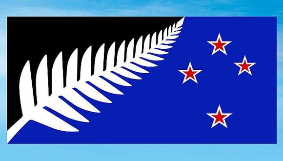Nueva Zelanda eligió esta bandera para sustituir a la actual. (AP)