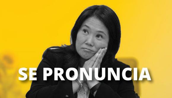 Keiko Fujimori aseguró que con petición a Brasil se confirmará que no recibió dinero de Odebrecht.