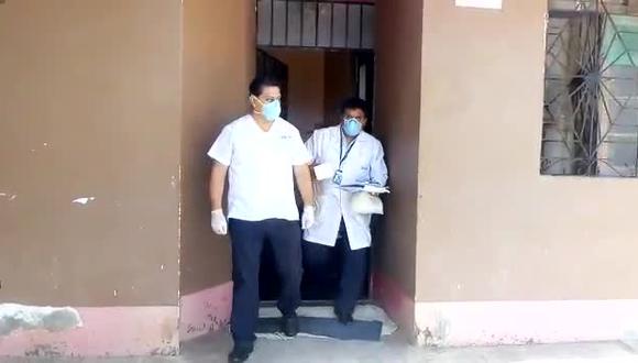 Toman prueba a paciente con probable coronavirus que escapó de hospital en Chiclayo. (EsSalud)