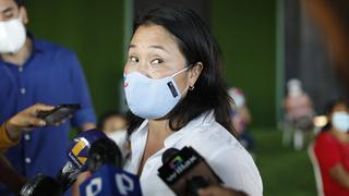 Keiko Fujimori: “Me hubiera gustado debatir con Rafael López Aliaga”