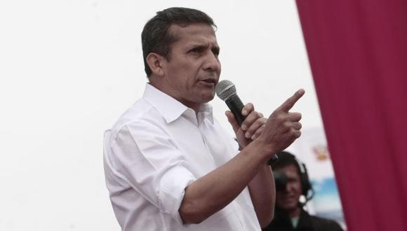 Ollanta Humala volvió a defender el régimen laboral juvenil. (Perú21)