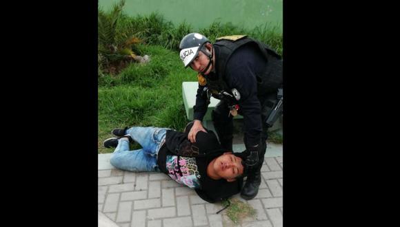 Policía de civil enfrenta a balazos a cuatro delincuentes en Arequipa. (GEC)