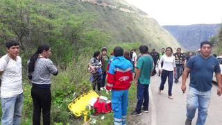 Tragedia en Chachapoyas: 7 fallecidos y 11 heridos tras caída de bus a abismo | VIDEO