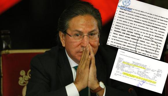 Documentos acreditan la transferencia de dinero al Perú de la empresa creada para la compra de casas y oficinas. (L. Gonzales)