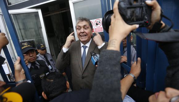 Alan García pidió asilo a Uruguay el pasado sábado. (Mario Zapata)