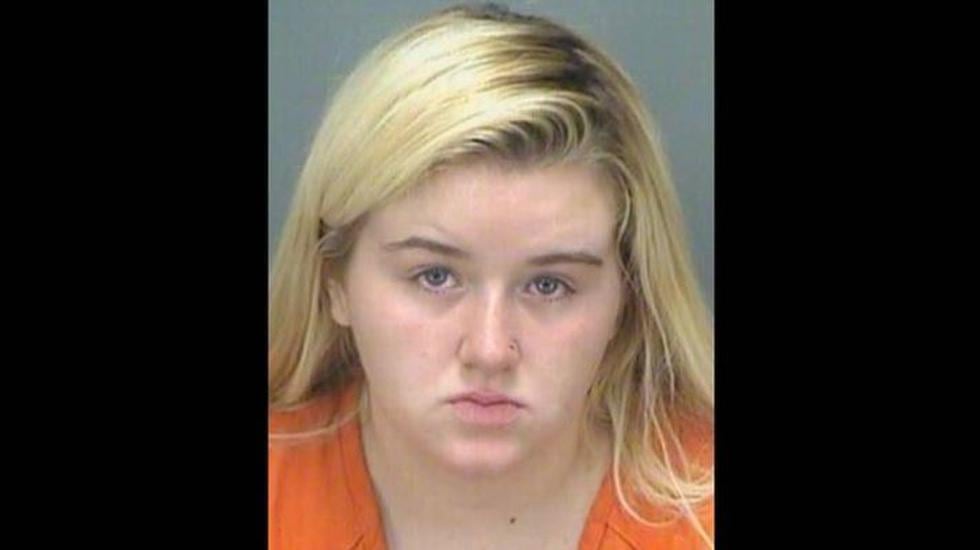 La agresora fue identificada como Anastasia Lantier, quien admitió su delito tras el interrogatorio. (Policía de La Florida)