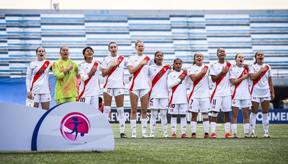 Perú Femenino Sub-20. Foto: @seleccionperu