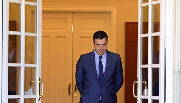 MEA CULPA. Sánchez asumió responsabilidad de los resultados. (Photo by JAVIER SORIANO / AFP)