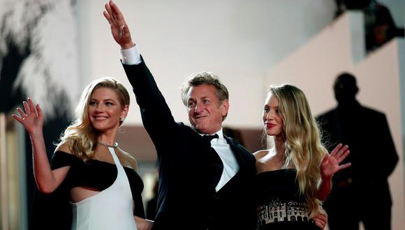 Sean Penn y su hija Dylan protagonizan la película “Flag Day”. (Foto: AFP).