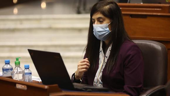 María Antonieta Alva asistirá este lunes nuevamente al Congreso para la segunda etapa de la interpelación en su contra. (Foto: Congreso)