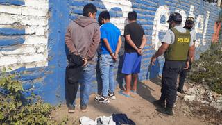 La Libertad: Tras persecución atrapan a tres sujetos que asaltaban a indefensas mujeres en Trujillo