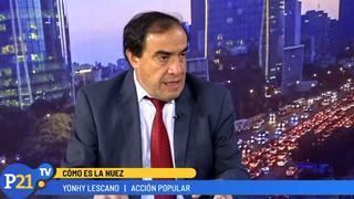 P21.TV | Lescano sobre comisión Lava Jato: 'Nunca harían una investigación imparcial' [VIDEO]