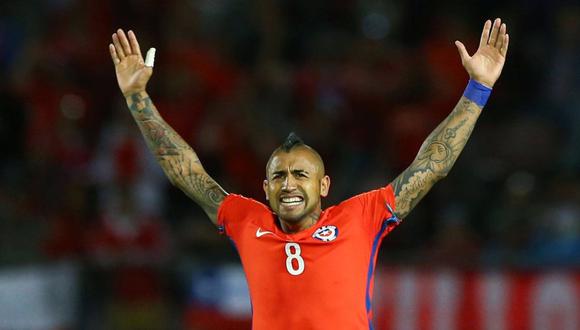 Arturo Vidal aparece en la lista de Chile para jugar ante Perú (Foto: Reuters).
