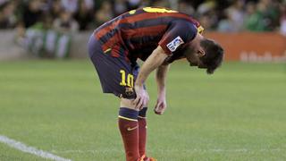 Lionel Messi se vuelve a lesionar y genera preocupación en el Barcelona