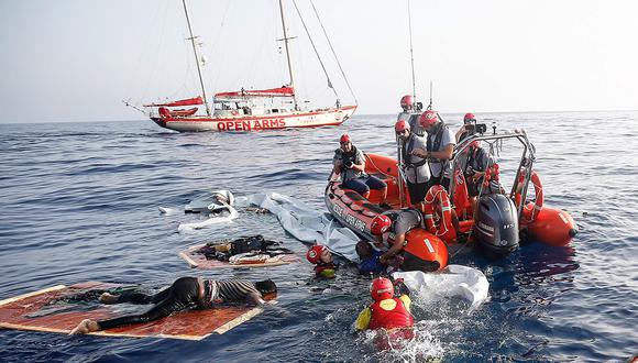 Open Arms recibió orden de fiscalía italiana para desembarcar en puerto de Lampedusa. (Foto: AFP)