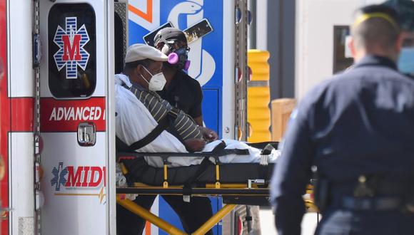 Pese a que Nueva York ya no es el estado con un mayor número de contagios, sí sigue como el más golpeado en cuanto a muertos en Estados Unidos con 33.316, cifra parecida a Perú, España o Francia. (Foto: Angela Weiss / AFP)