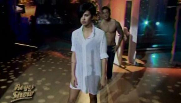 Thiago Cunha y Thati Lira impresionaron con baile contemporáneo en 'Reyes del show'. (América)