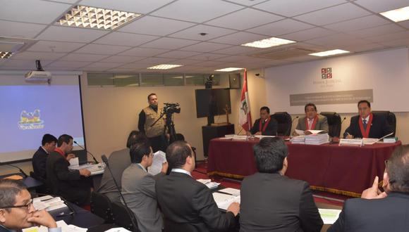 La sala analizó también los recursos presentados por Giselle Zegarra, José Luna Gálvez, entre otros. (Foto: Poder Judicial)