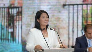 Keiko Fujimori: “Un poquito más de respeto a las mujeres”