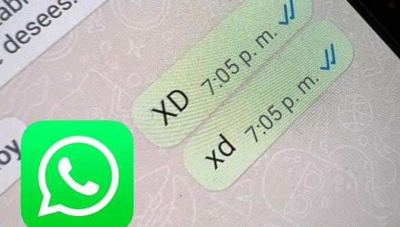 ¿Sabes realmente la diferencia entre "XD" y "xd"? Te explicamos para que los uses en WhatsApp. (Foto: Perú 21)