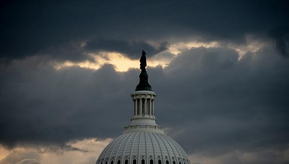 El Capitolio de los Estados Unidos en Washington, DC, el 18 de julio de 2022. (Foto de Stefani Reynolds / AFP)