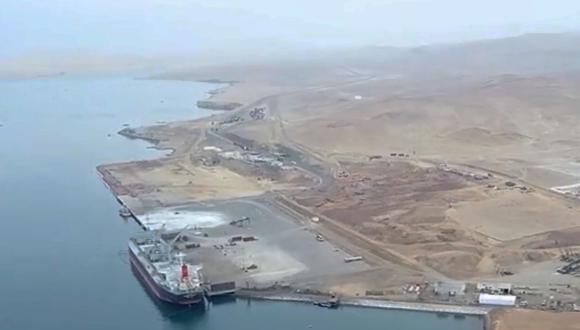 Este año, Senace anuló la resolución que rechaza las modificaciones al EIA del proyecto para modernizar el Puerto General San Martín. Ahora la modificación del EIA está en evaluación. (Captura de video)